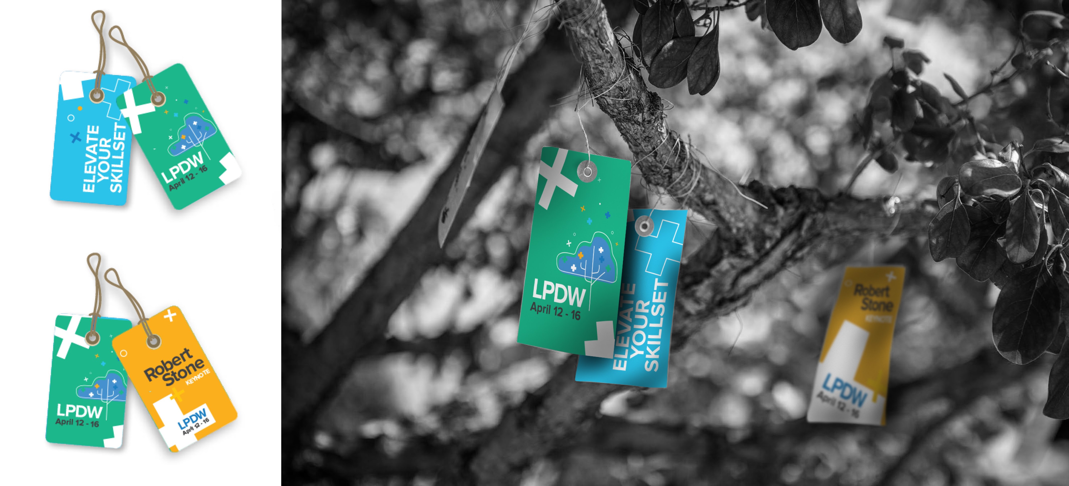 Event Branding displayed