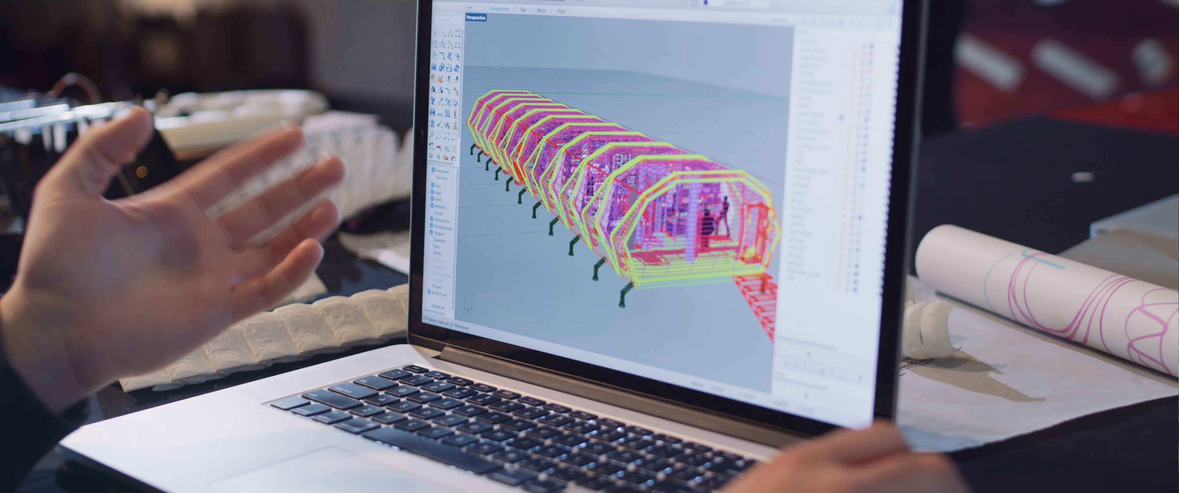 image of 3d modeling software being used.