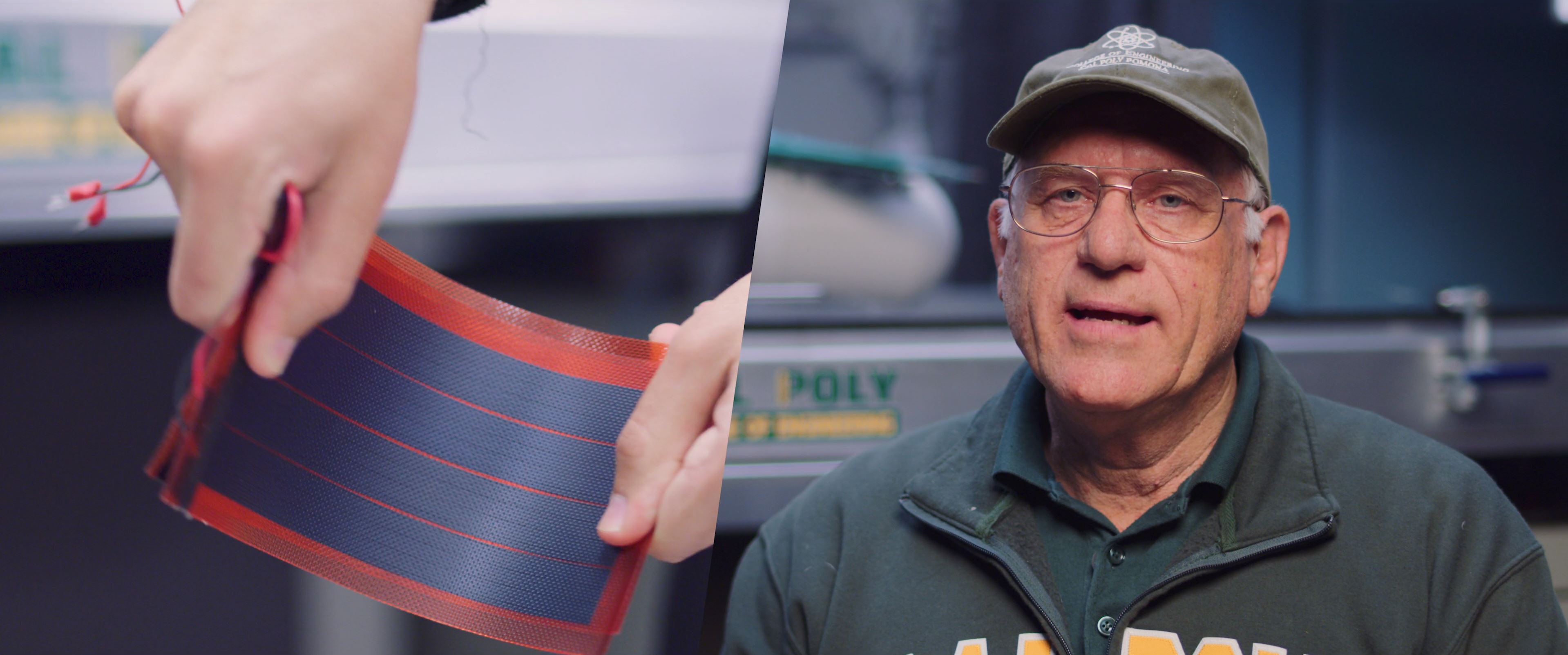 screenshot display faculty showing scientific materials